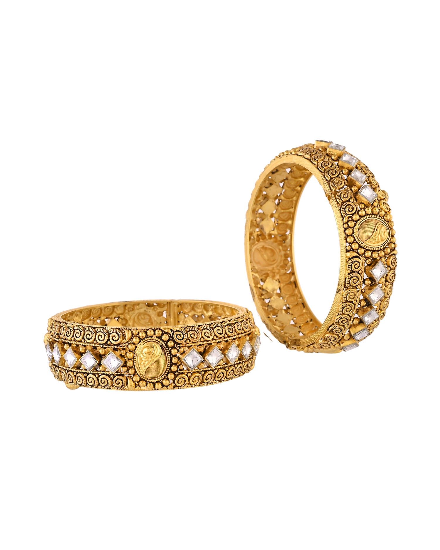 Royal Polki Bangles