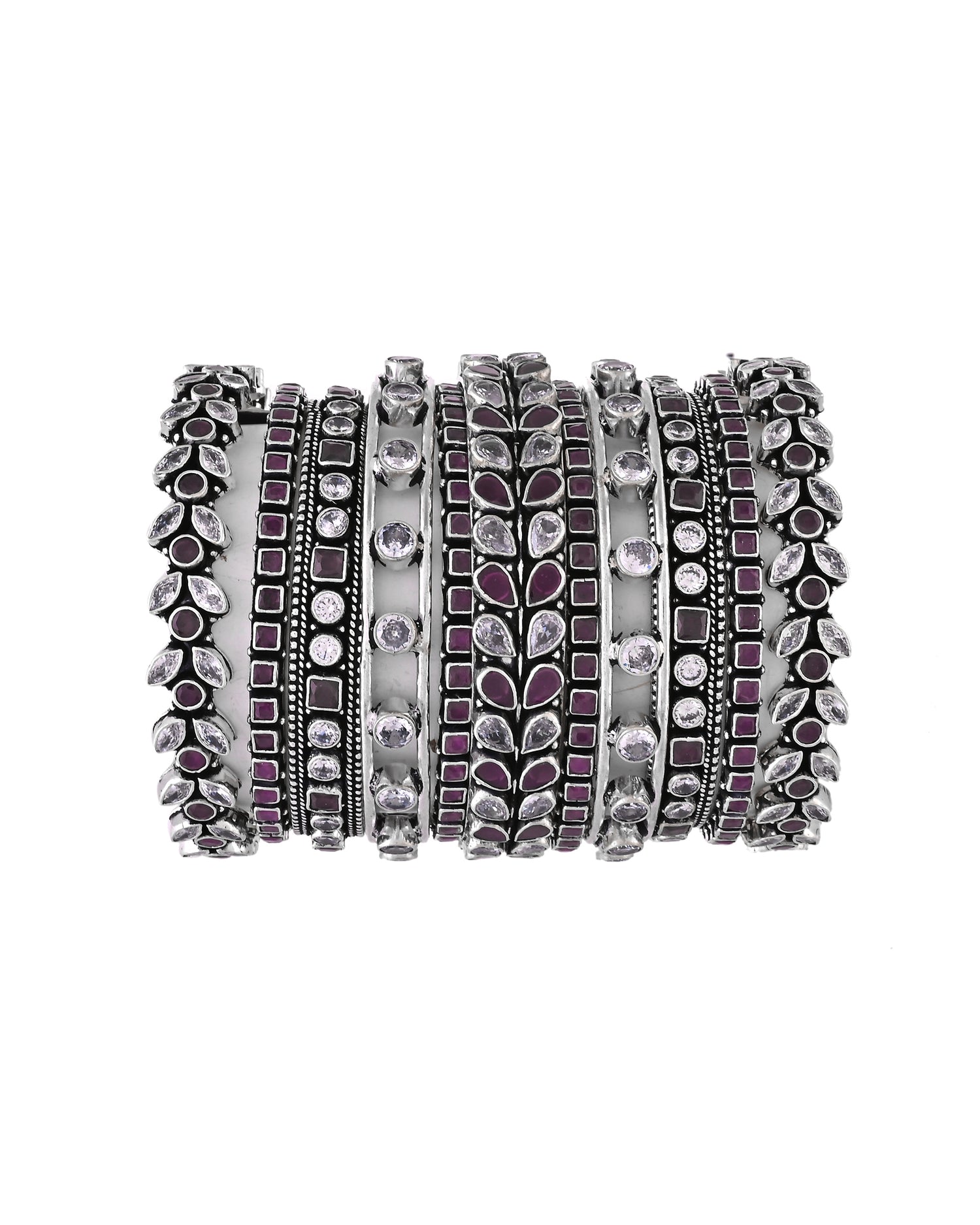 Leaf Luxe Enchant Bangle Set