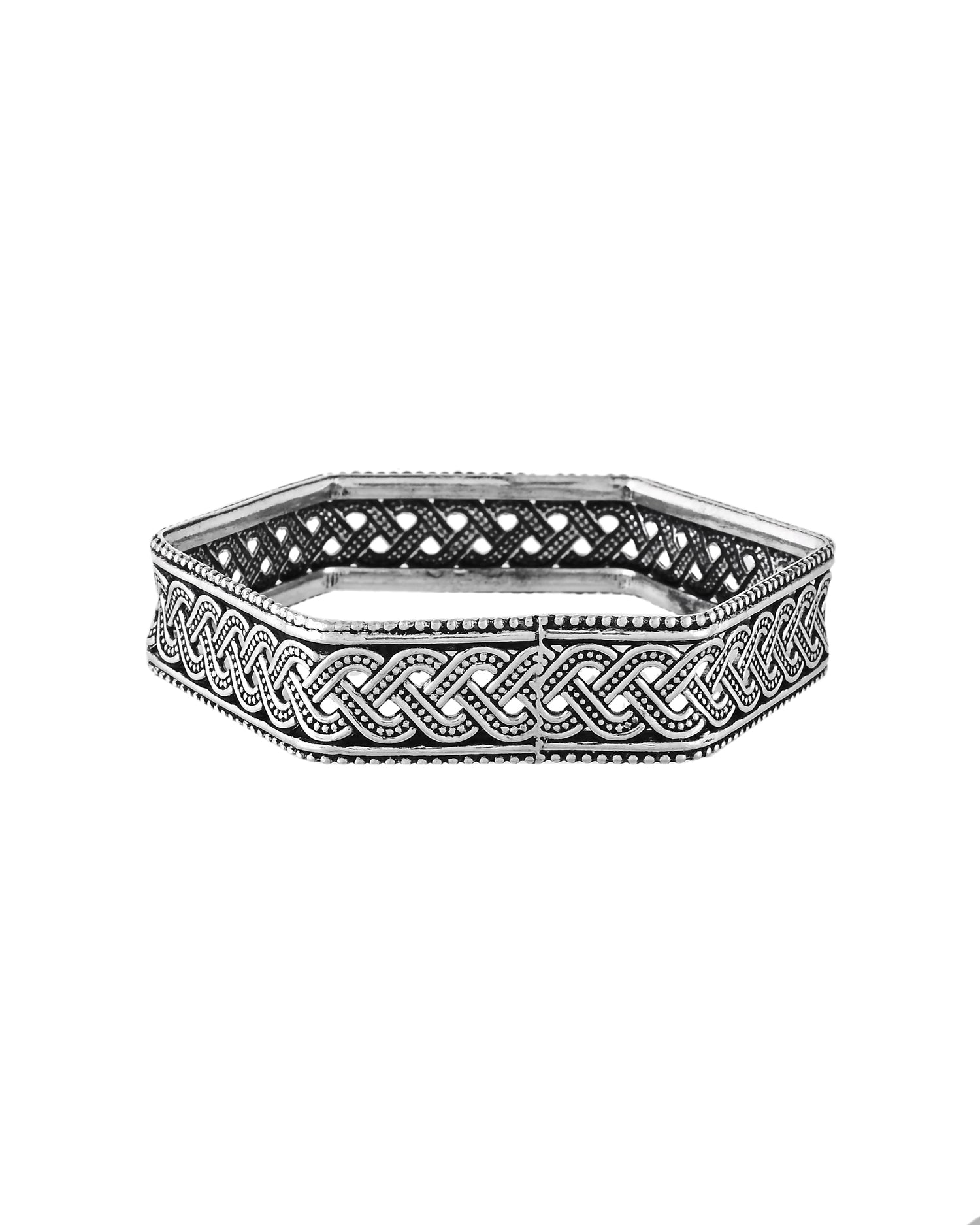 Twist Luxe Hexa Bangle