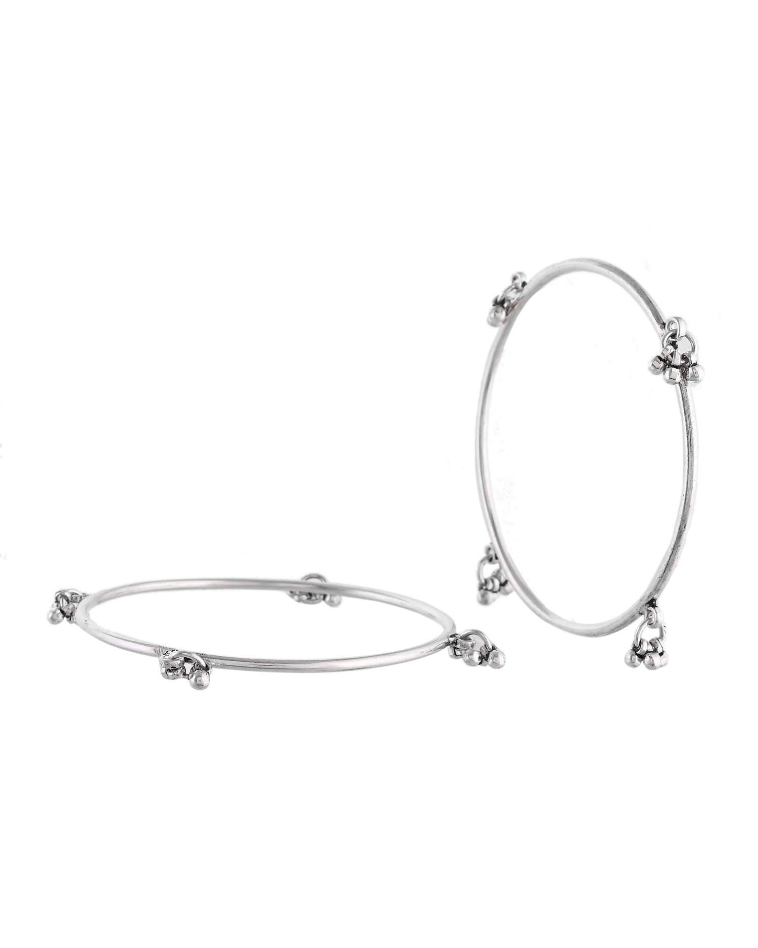 925 Silver Kashmiri Bangles | Ethnic Statement Kada for Women