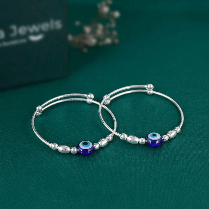 Suraksha Eye Kids Silver Kada