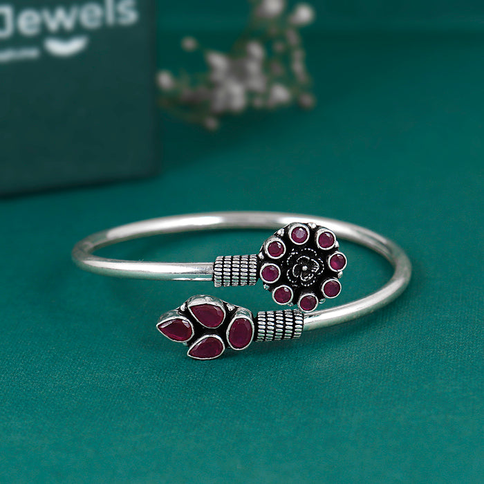 Ruby Blossom Flexi Bangle