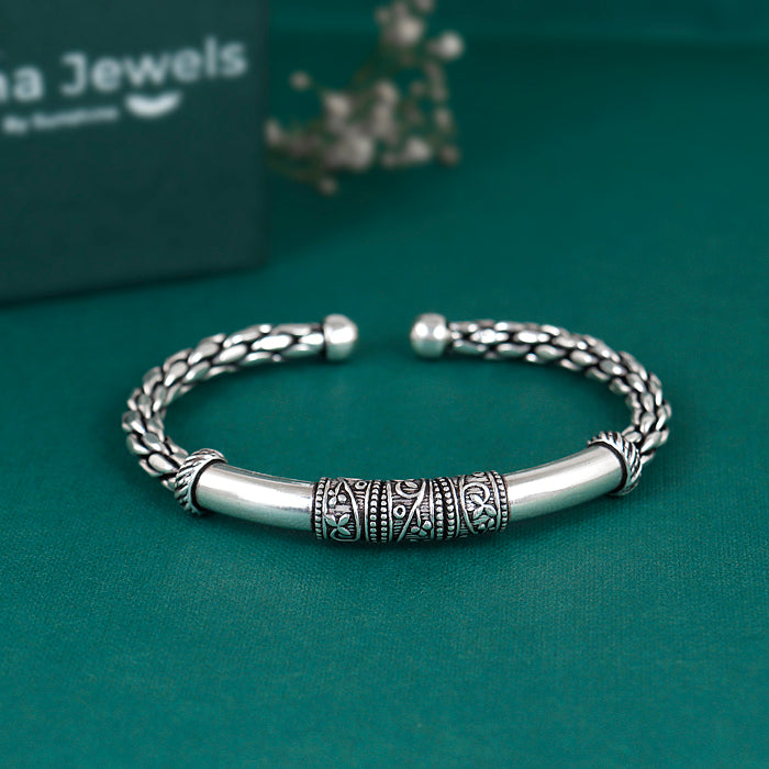 Maharaj Weave Men's Cuff Bangle