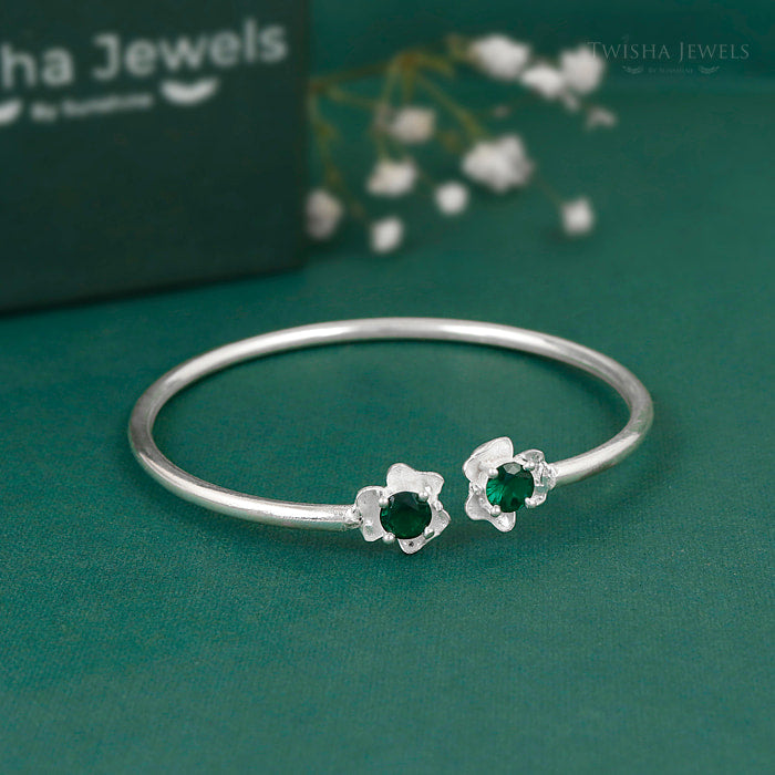 Silver Everyday Flexi Kada Bracelet