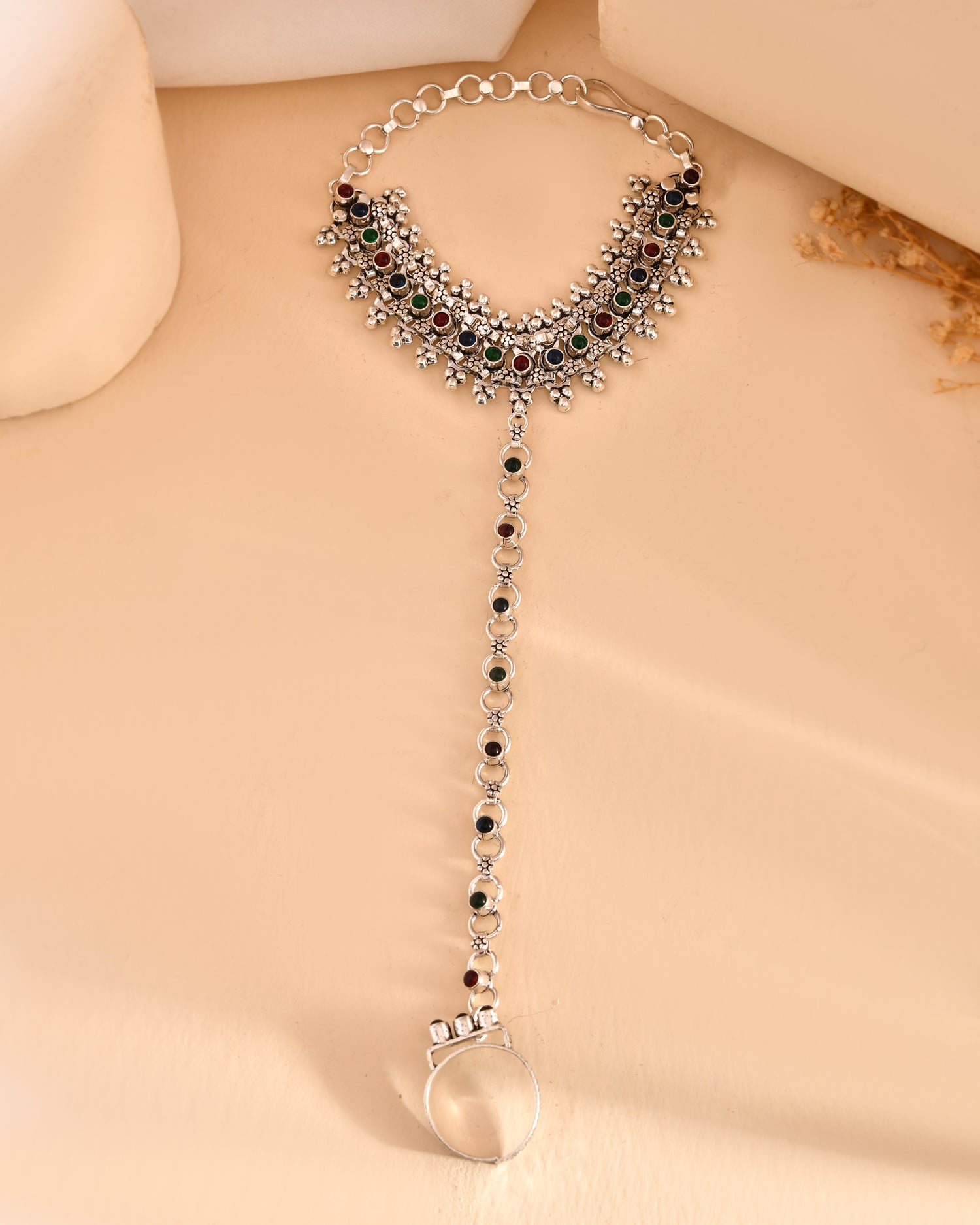 Floral Stone Handpiece