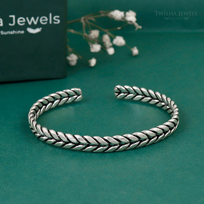 Men’s Statement Silver Bracelet