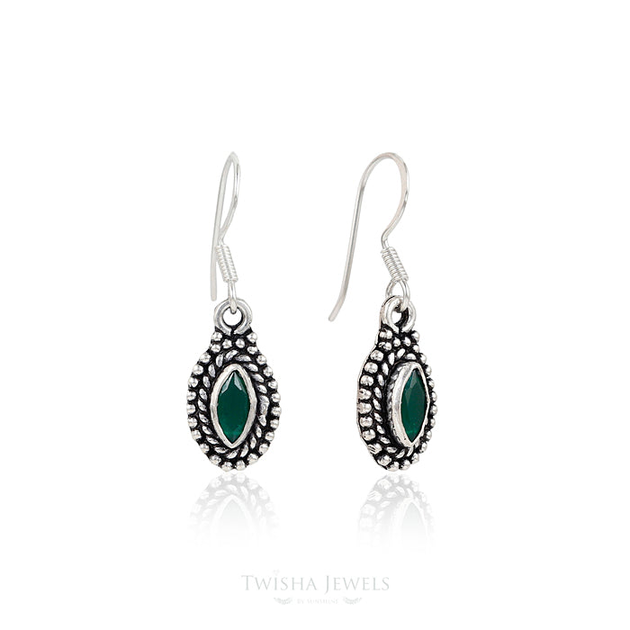 Nisha Bloom Silver Earrings