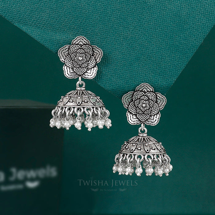 Warm Glow Silver Studs