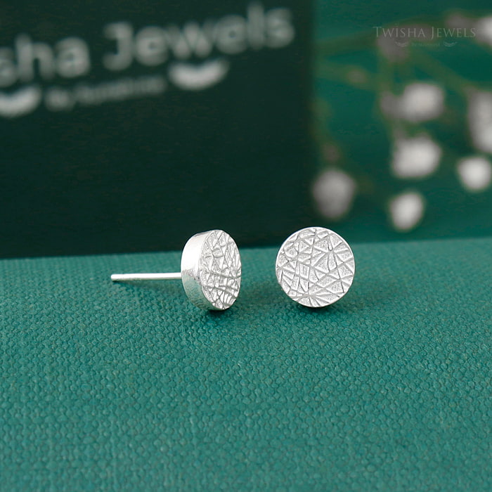 Silver Elegant Modern Earrings