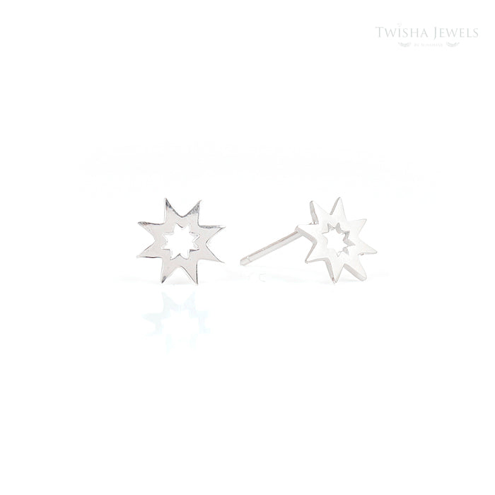 Silver Geometric Modern Earrings