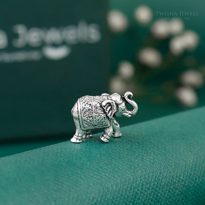 Silver Gajraj Royal Charm