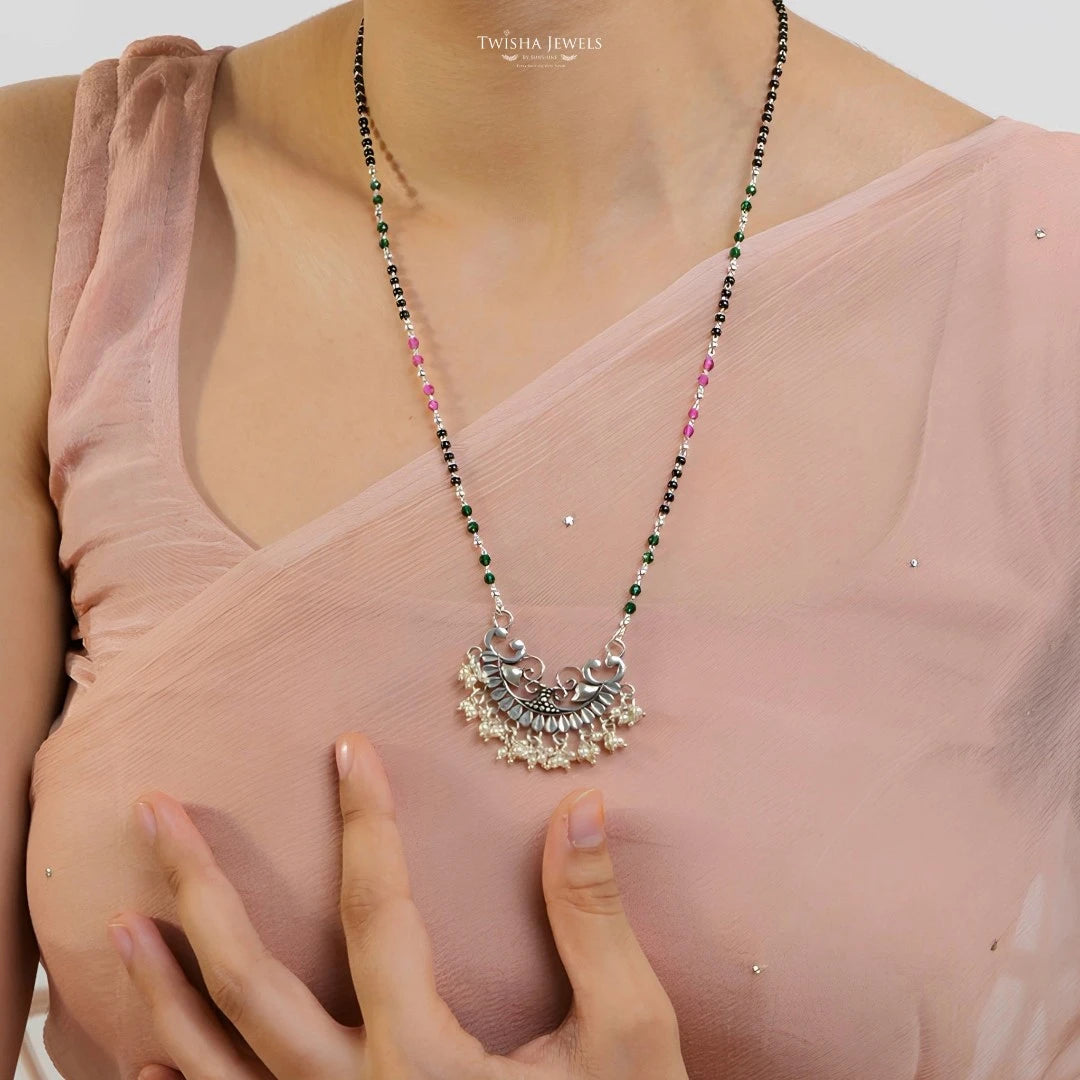 Rajkumari Royal 925 Silver Mangalsutra