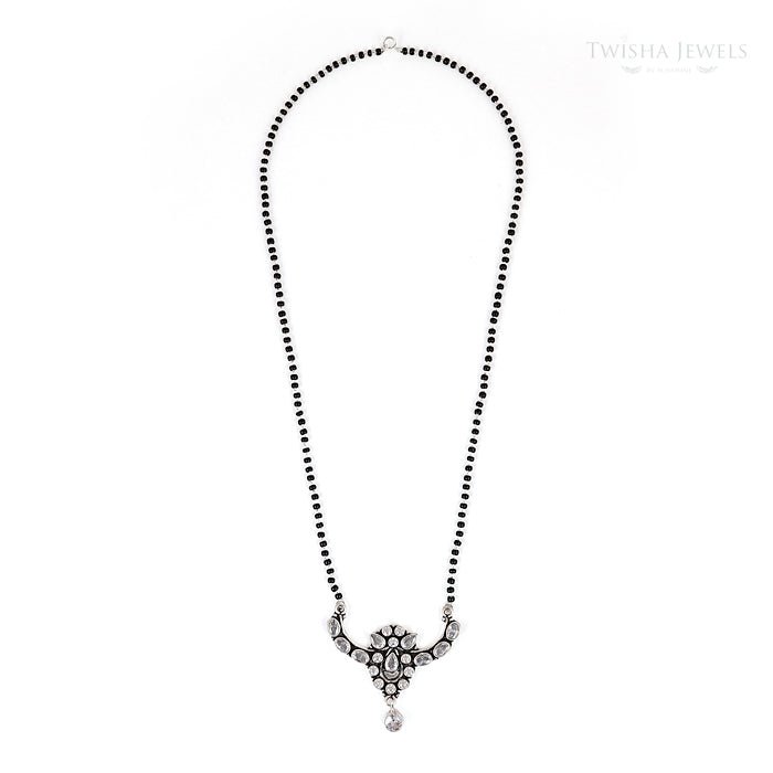 Silver Chandrika Bloom Mangalsutra