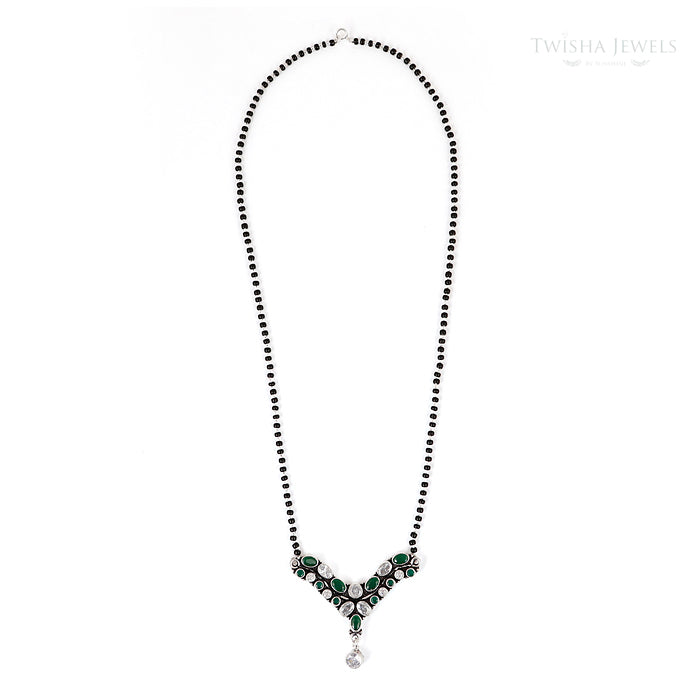 Silver Shringar Bloom Mangalsutra