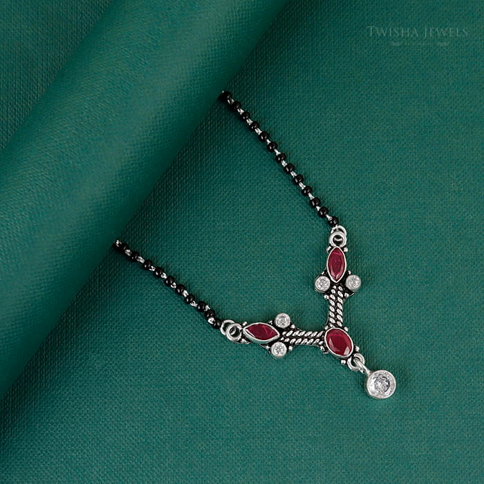 Silver Shobha Classic Mangalsutra