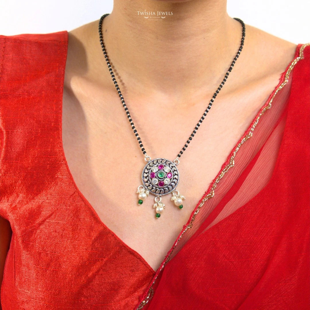 925 Silver Sindoor Aura Mangalsutra