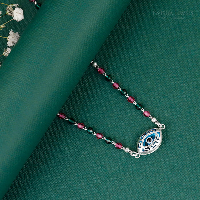 Silver Elegant Nazar Mangalsutra