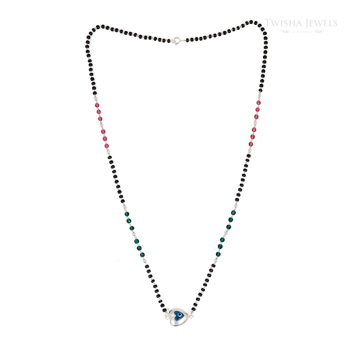 Silver Elegant Nazar Mangalsutra