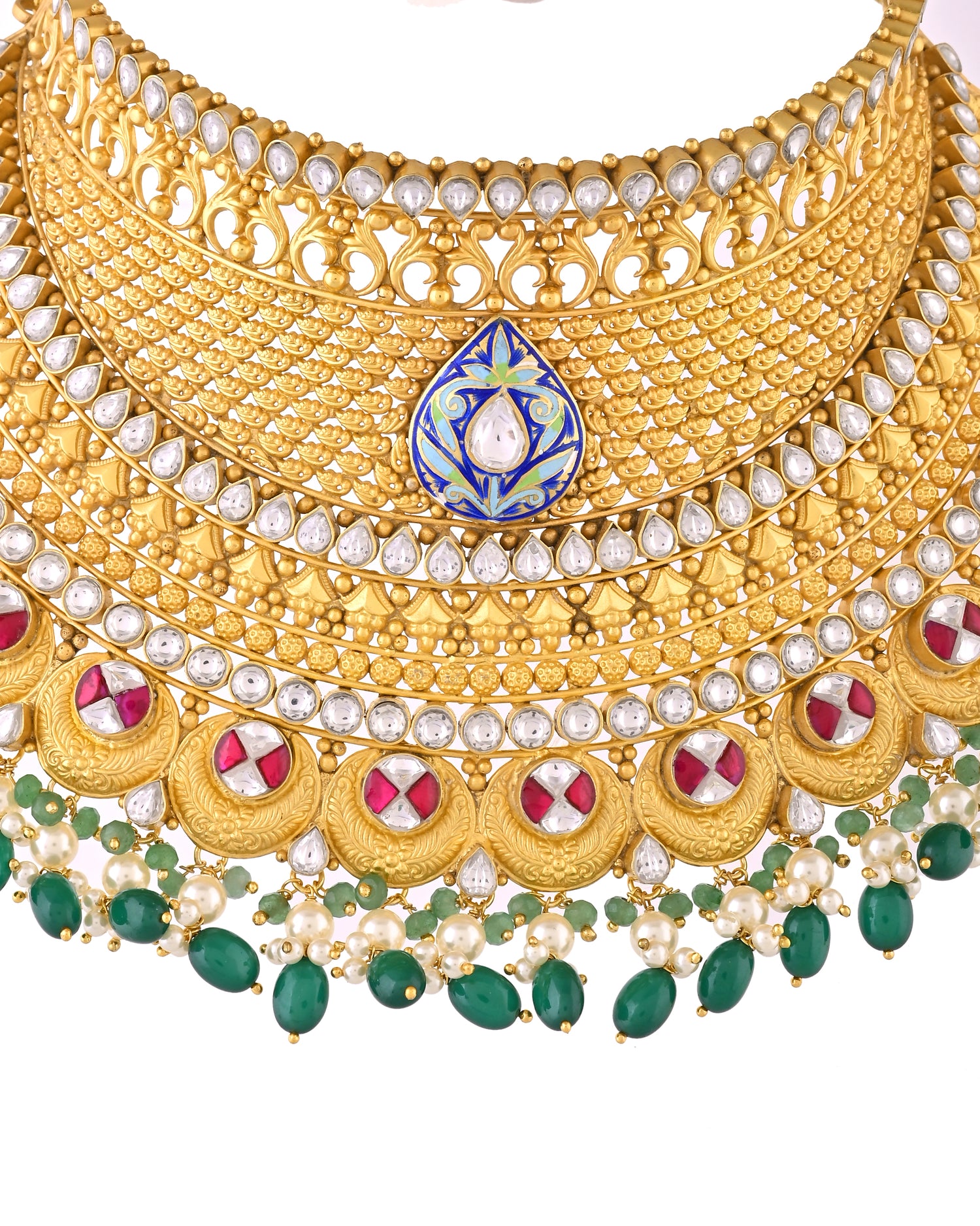 Emerald Heritage Bridal Set