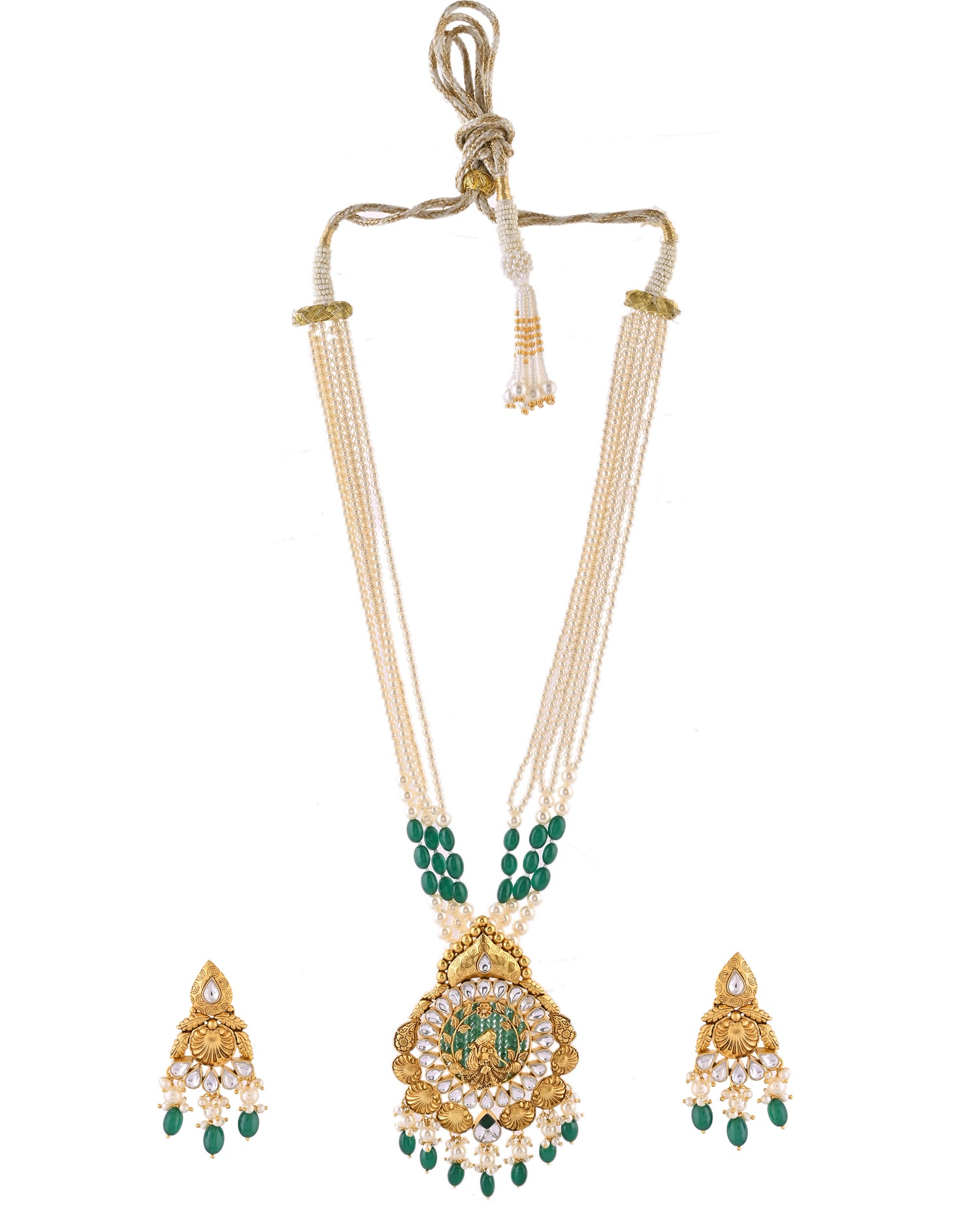 Rajwada Goddess Pearl Mala