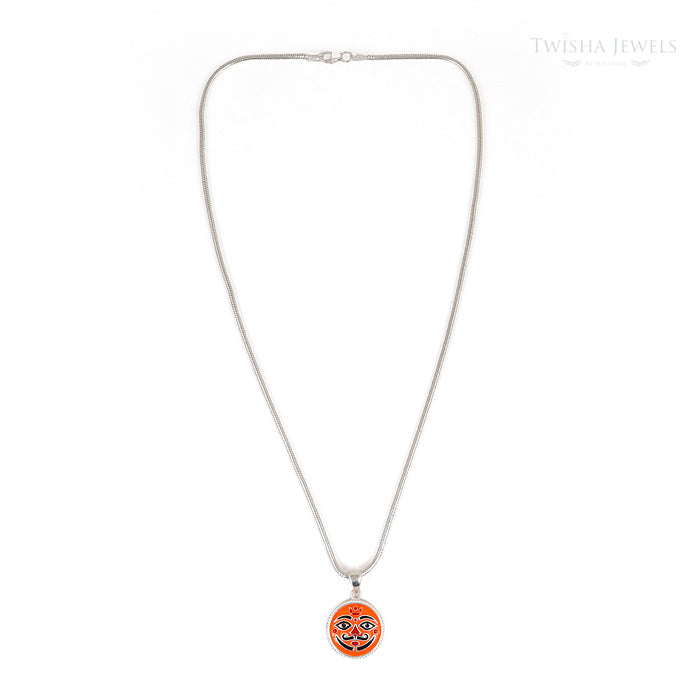 Silver Shakti Aura Pendant