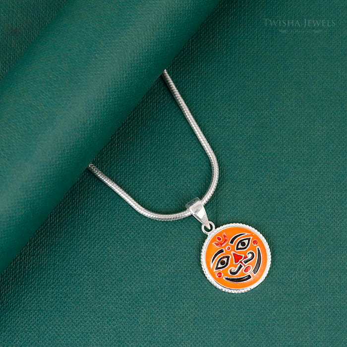 Silver Shakti Aura Pendant