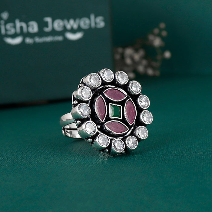 Rani Shringar Silver Ring