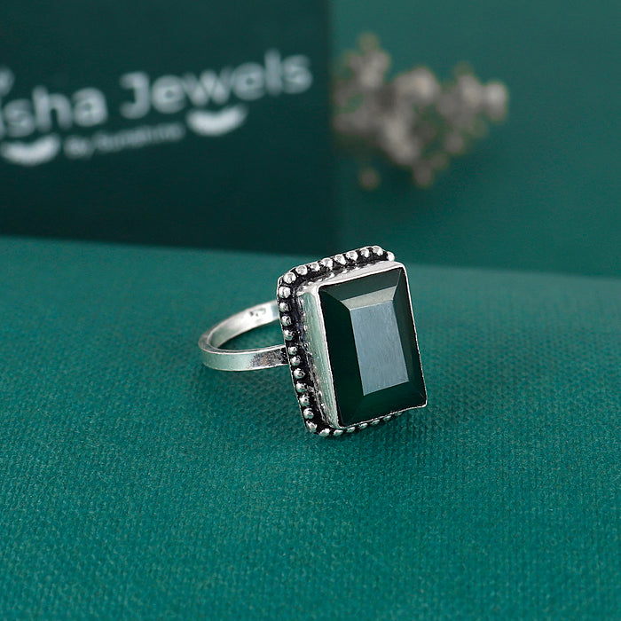 Rajwada Sundar Silver Ring