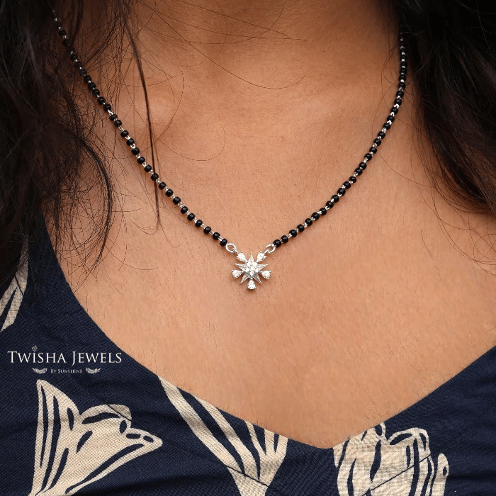 925 Silver Shringa Sutra | Elegant Mangalsutra