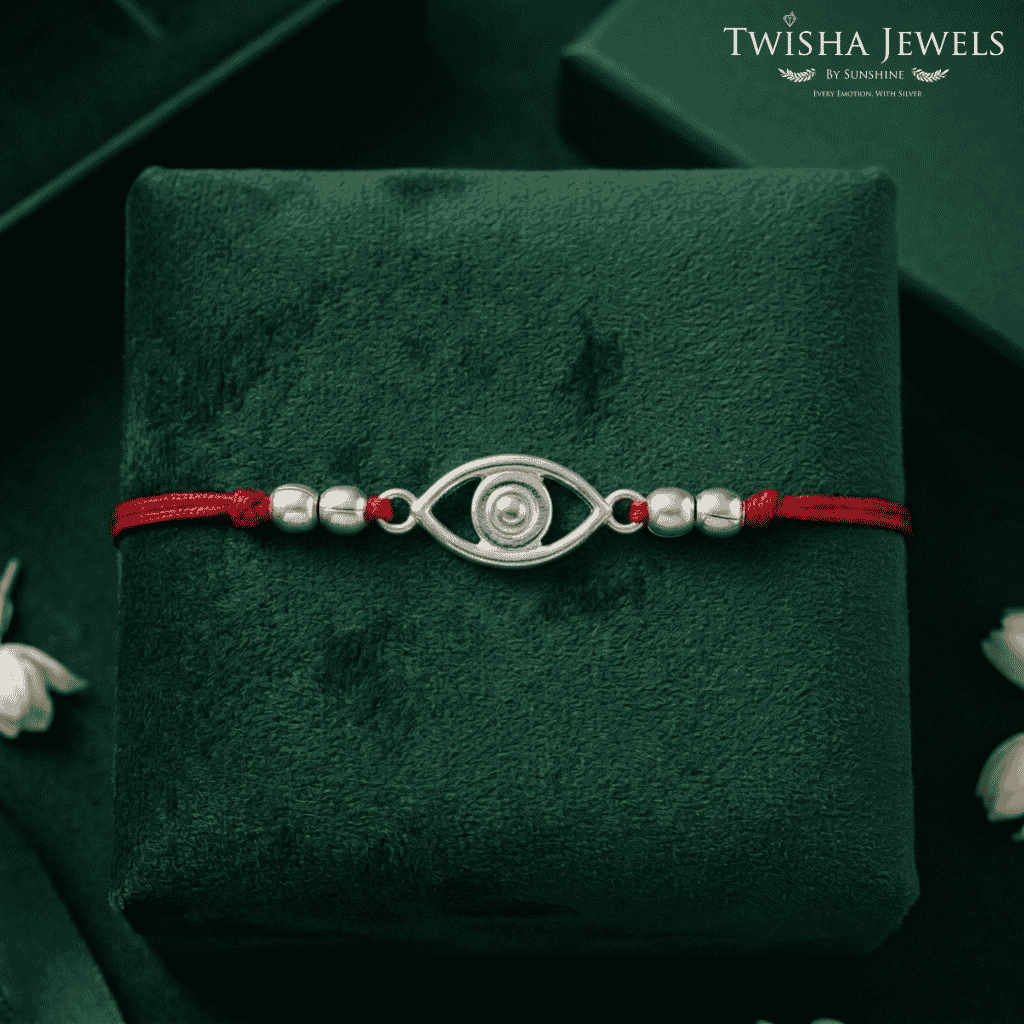 Evil Eye | Twisha's Bandhan Box | 925 Silver Rakhi