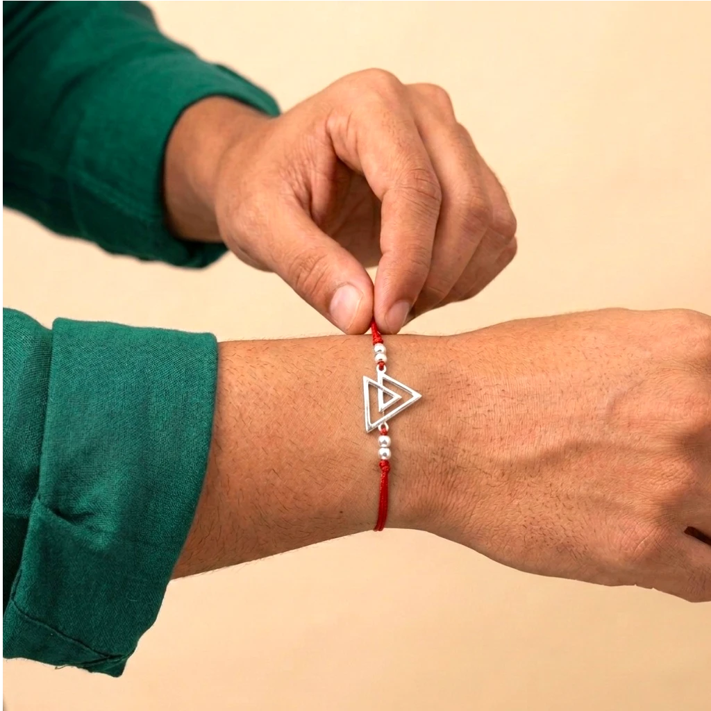 Trinity | Twisha's Bandhan Box | 925 Silver Rakhi